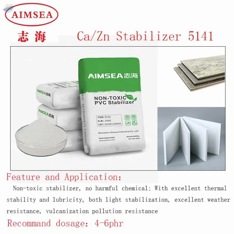 Pvc Cazn Stabilizer For Wallboard Sheet Material