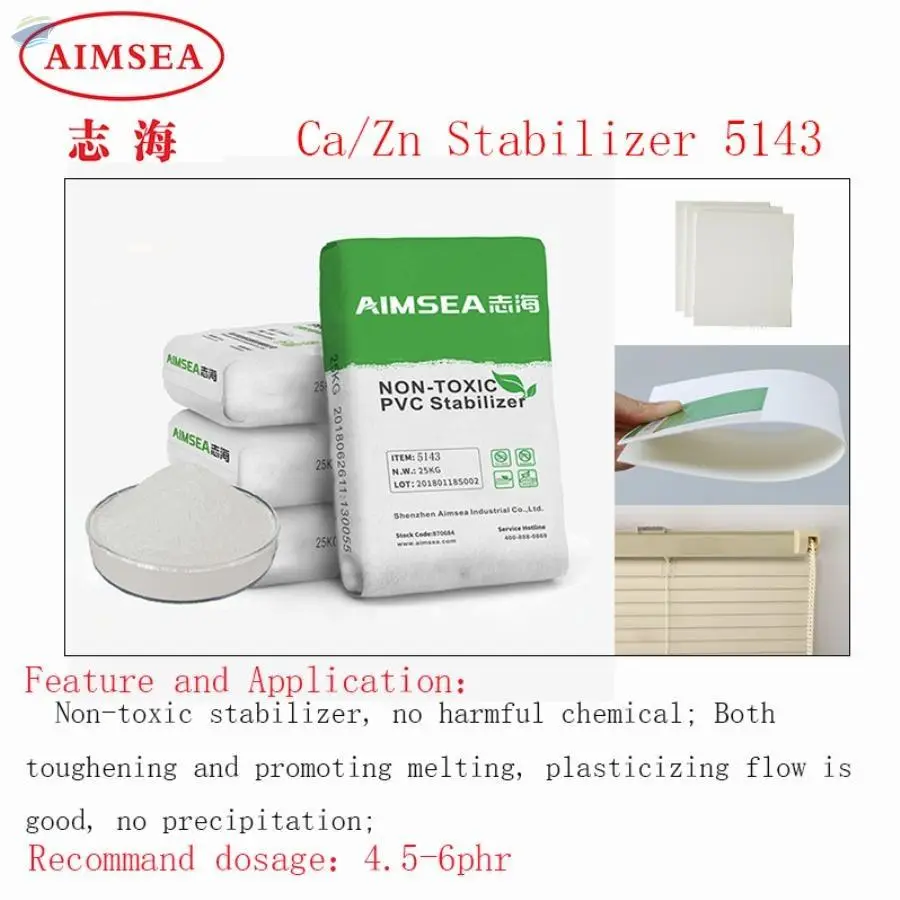 Pvc Cazn Stabilizer For Sheet Material