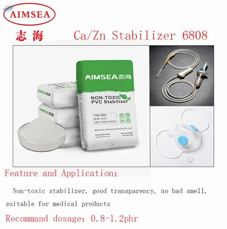 PVC CaZn Stabilizer For Medical Equipment