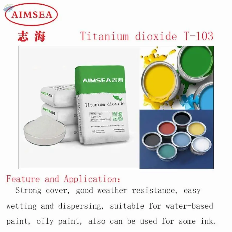 Titanium Dioxide For Water-based Paint