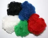 Coloured Polyester Staple FIber with GRS