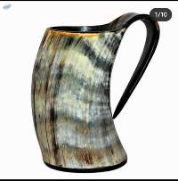 Horn Drinking Mug