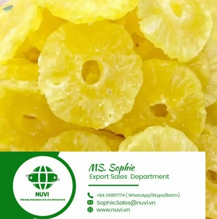 Soft Dried Pineapple Slices/ Rings