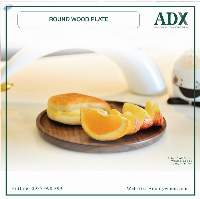 Round Wood Plate