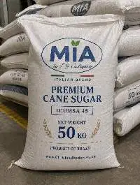 MIA White Refined Cane Sugar ICUMSA 45