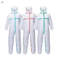 Disposable 55 GSM Laminated Type 3/4 Coveralls