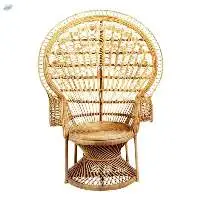 Jayasari Peacock Rattan Chair Brown