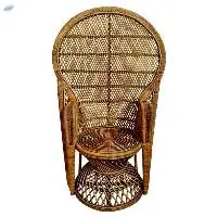 Danahue Peacock Rattan Chair Luxury