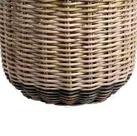 Hansa Rattan Basket Circle Shape