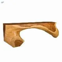 Massive Console Desk Arbitrarily Shaped