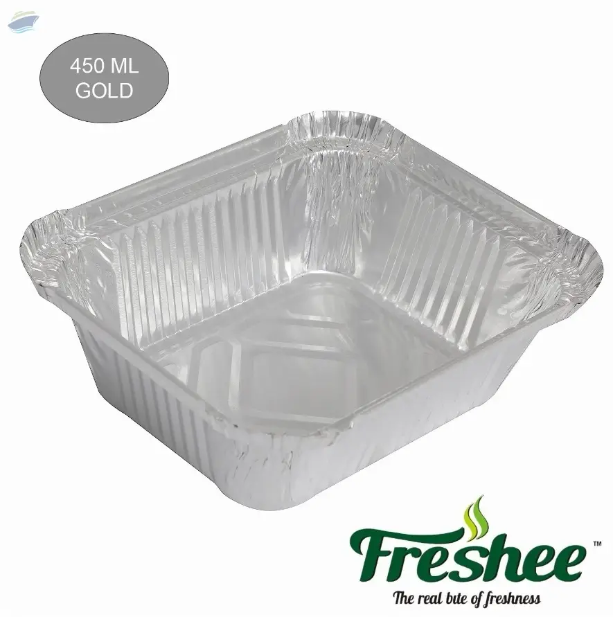 Freshee Aluminium Container 450 Gold