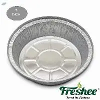 23 Freshee Aluminium Container 7" Round