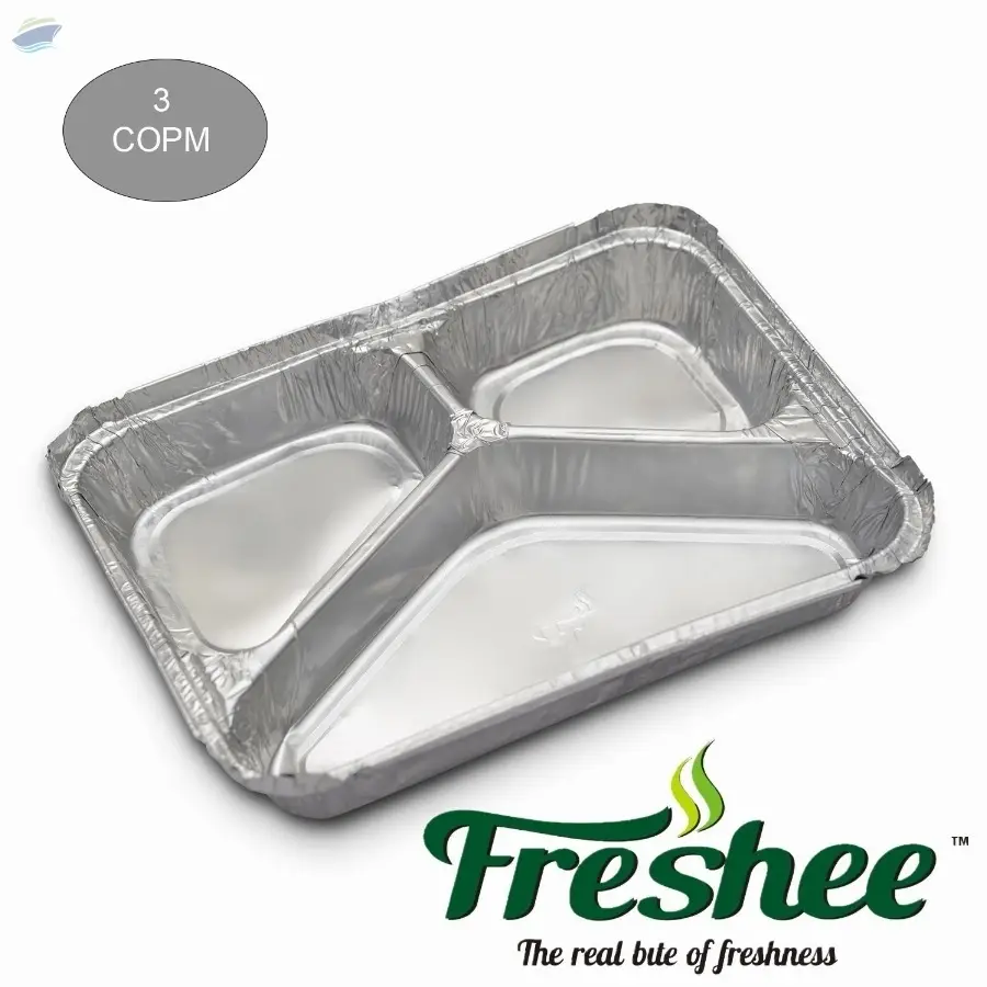 Frehshee Aluminium Container 3 Cp