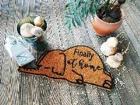 XL Elephant Coir Doormat