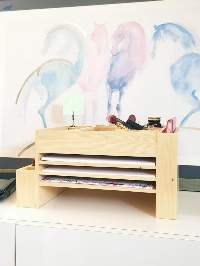 On Table Organizer / Wood Organizer
