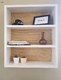 White Hazeran Wall Shelf