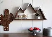 Mountain Wall Shelf