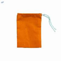 Orange Drawstring Bag
