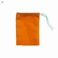 Orange Drawstring Bag