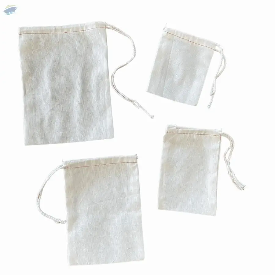 Single Cotton Drawstring Bags
