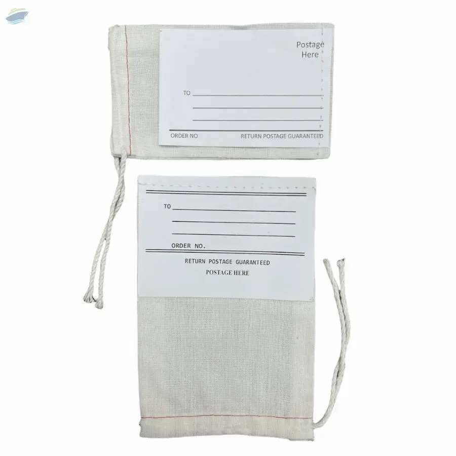 Single Cotton Drawstring With Postage Tag