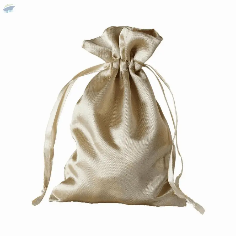 Velvet Ribbon Draw String Bag
