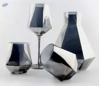 Handmade Hexagor Drinking Glassware
