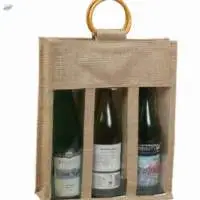Jute Wine Bags
