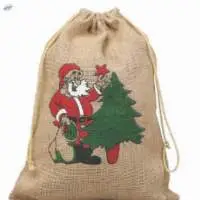 Jute Drawstring Bags
