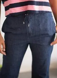 Straight Leg Denim Pant
