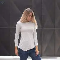 Asymmetrical Cotton Tshirt