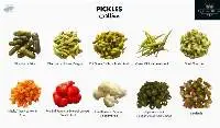 Gherkins in Pails