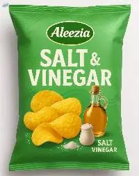 Aleezia Chips: Salt & Vinegar Flavour