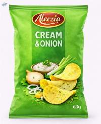 Aleezia Cream & Onion Chips
