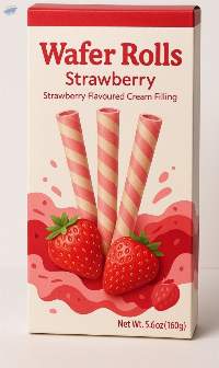 Premium Confectionery Aleezia Wafer Rolls