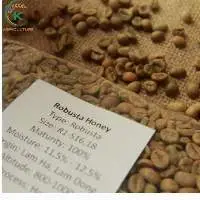 Honey Pulp Coffee Vietnam Robusta Coffee