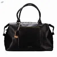 BUFF VT Leather Weekender Travel Duffle Bag