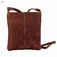 Cow Oily Leather Mini Shoulder Bag For Women