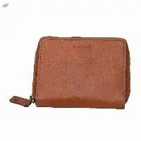 Cow VT Leather Zipper Wallet for Men's