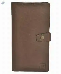 Cow VT Leather Unisex Passport Travel Wallet