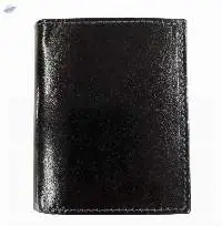 Buff Analysis Leather Small Wallet For Men's