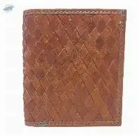 Cow VT Leather Handmade Bifold Men's Wallet