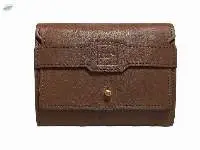 Cow Nappa Leather Ladies Flap Wallet