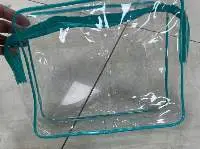Clear PVC Zipper Pouch - OEM Available
