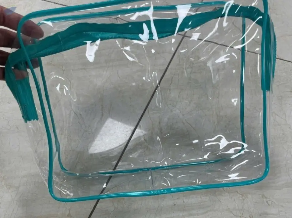 Clear PVC Zipper Pouch - OEM Available