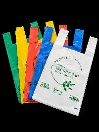 T-Shirt Bags Block Bags Flat Bags On Rolls