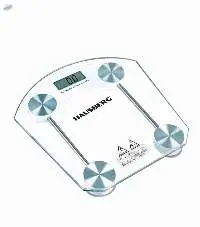 Bathroom Scale With Glass