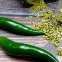 Dehydrated Green Chilli Powder