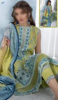 Pakistani Lawn Embroided Suits  