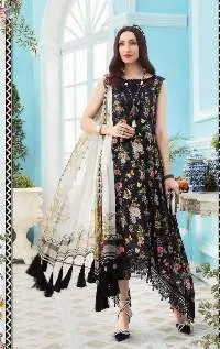 Pakistani Lawn With Chiffon Duppata